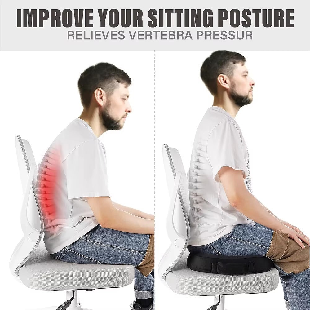 "Sit in Comfort – Tailbone Support Cushion That Changes the Way You Work & Drive"